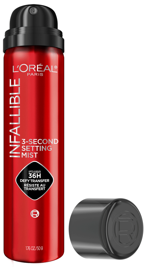Infallible 3-second setting spray mist
