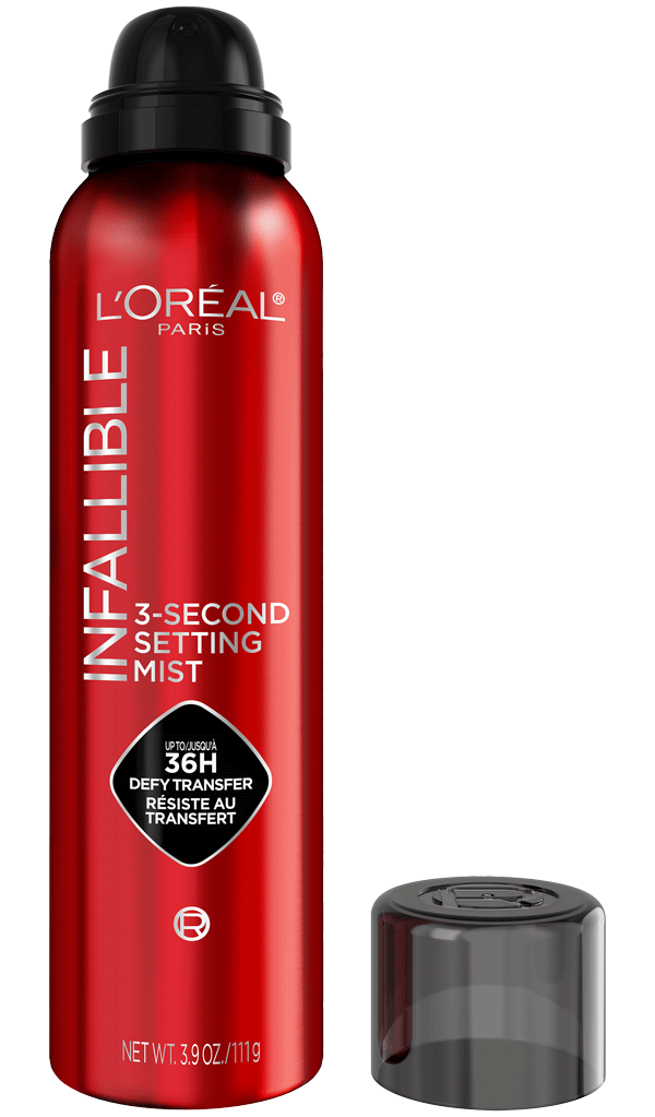 Infallible 3-second setting spray mist