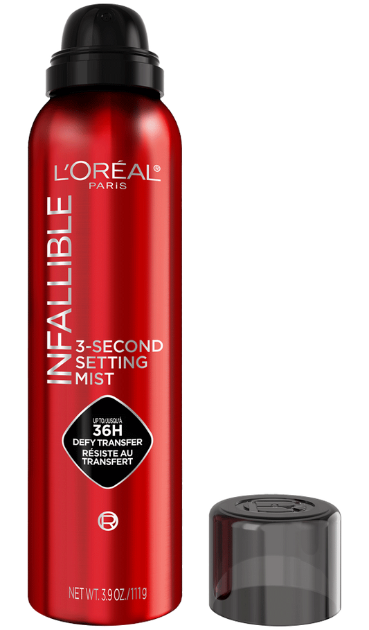 Infallible 3-second setting spray mist