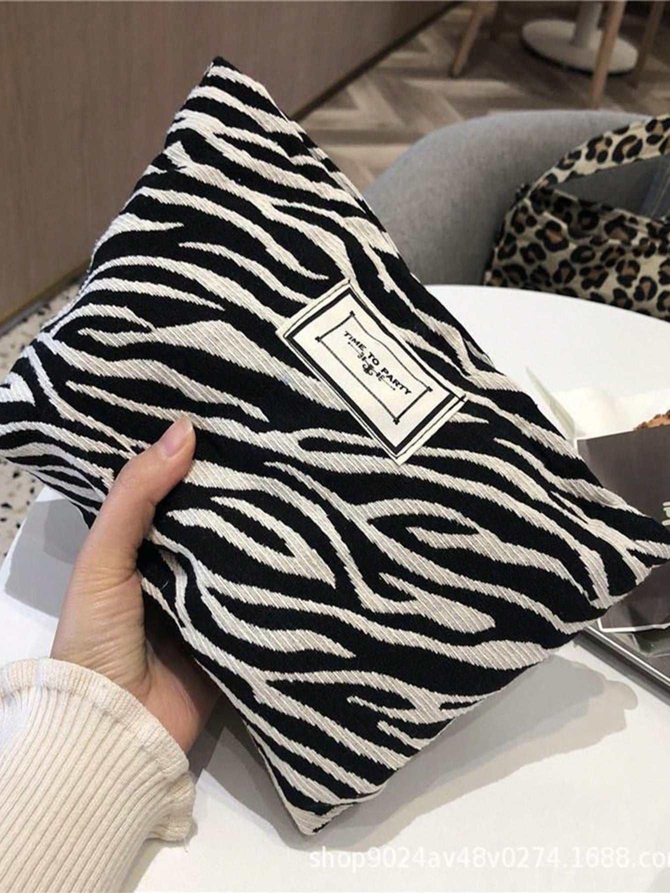 Cosmetiquera animal print🦓