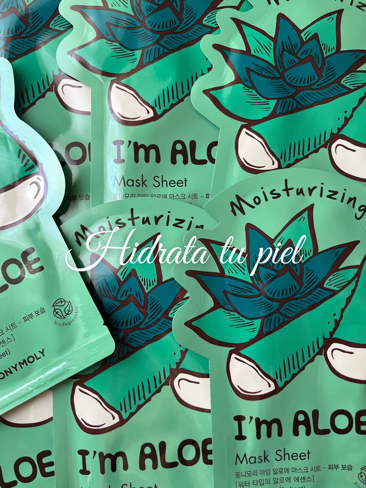 Mascarilla Facial de Aloe Vera – I’m Aloe by TONYMOLY