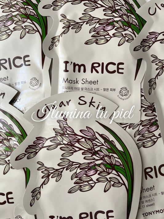 Mascarilla Facial de Arroz – I’m Rice by TONYMOLY