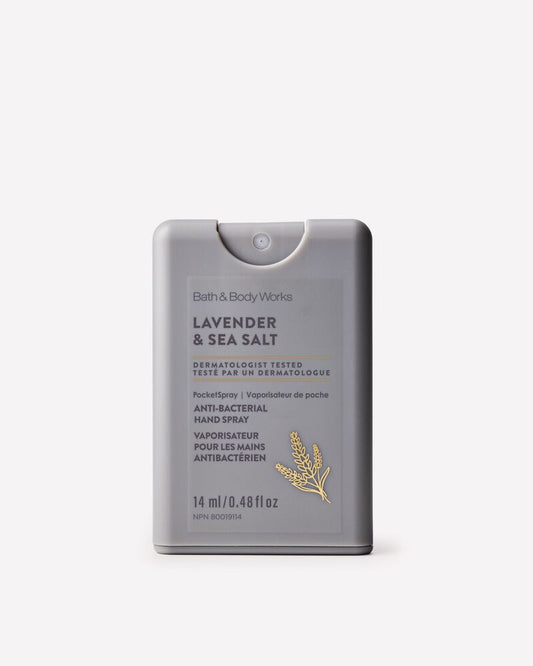 LAVANDER AND SEA SALT spray antibacterial